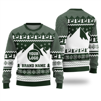 Personalized Logo Brand Christmas Sweater