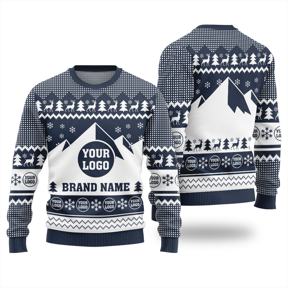 Personalized Logo Brand Christmas Sweater
