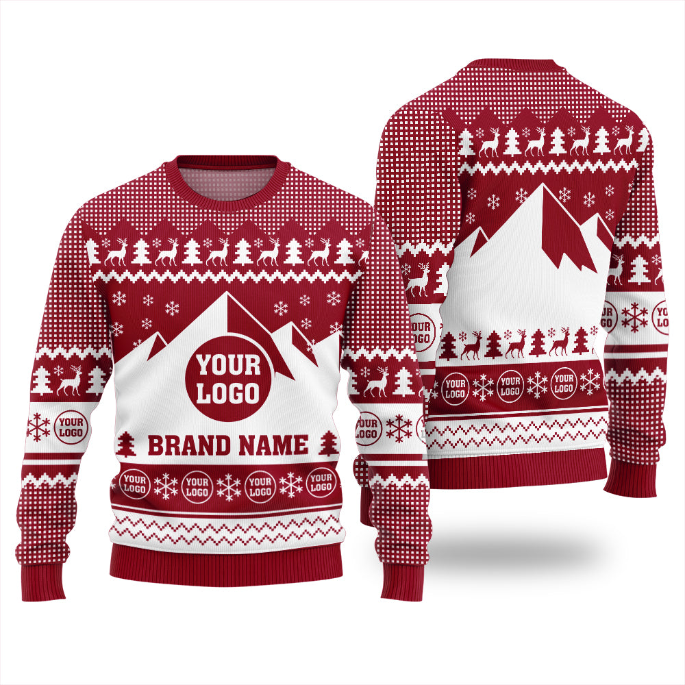 Personalized Logo Brand Christmas Sweater