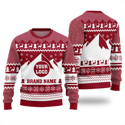 Personalized Logo Brand Christmas Sweater