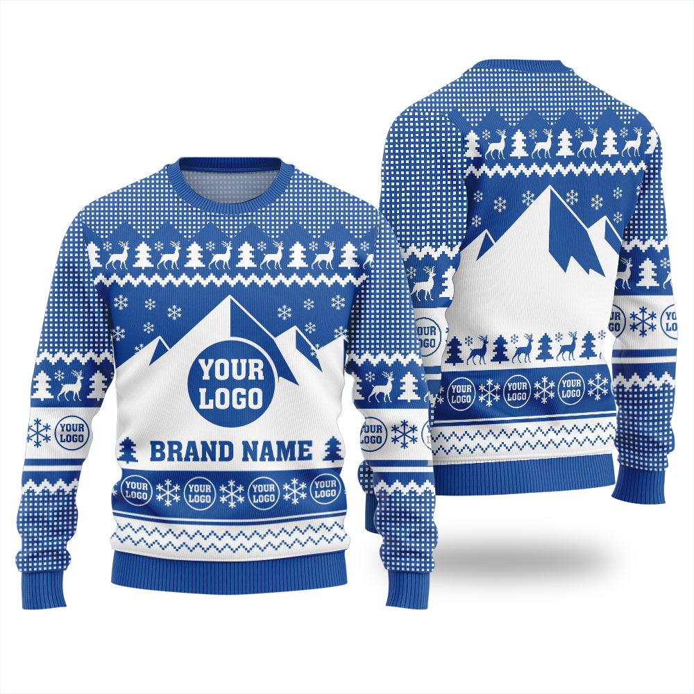 Personalized Logo Brand Christmas Sweater