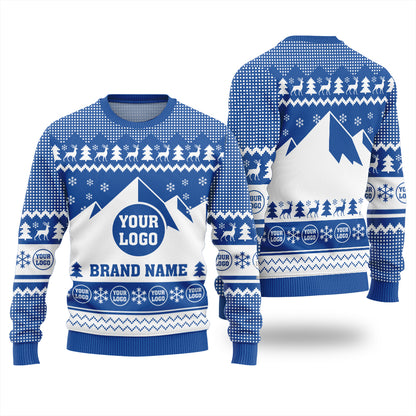 Personalized Logo Brand Christmas Sweater