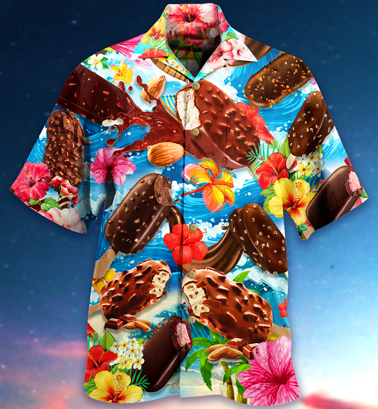 Ice Cream Love It Hot Summer - Hawaiian Shirt 
