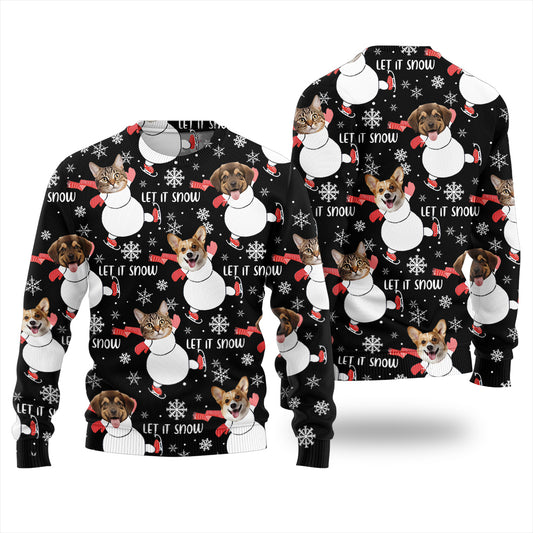 Custom Pet Funny Christmas Sweater