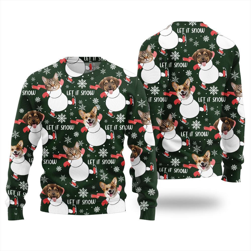 Custom Pet Funny Christmas Sweater