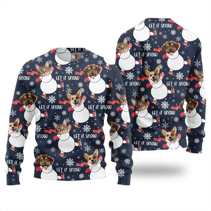 Custom Pet Funny Christmas Sweater