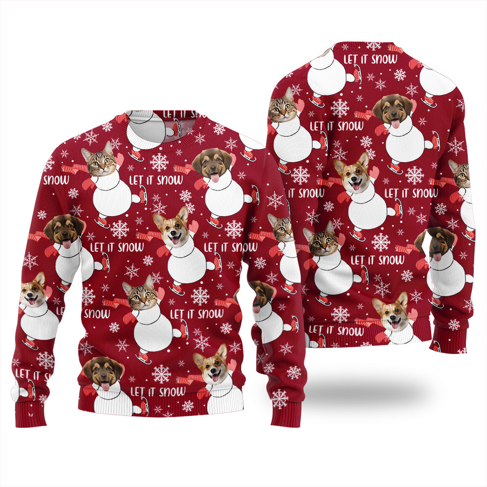 Custom Pet Funny Christmas Sweater