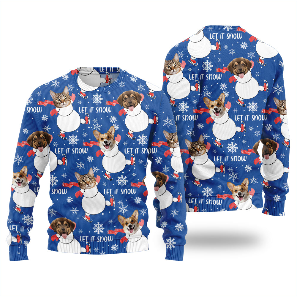 Custom Pet Funny Christmas Sweater