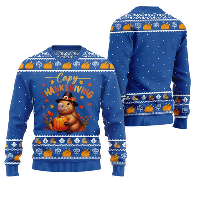 Capy Thanksgiving Ugly Sweater