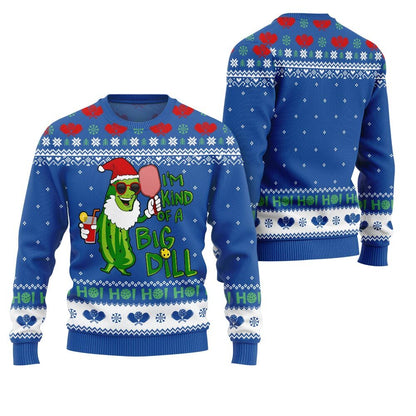 Pickleball Funny Ugly Christmas Sweater