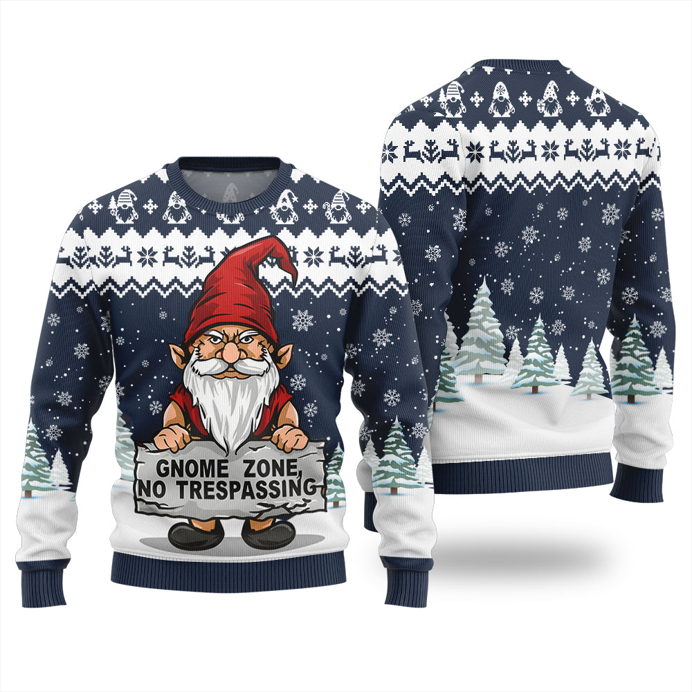 Gnome Zone Ugly Christmas Sweater