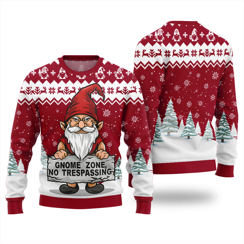 Gnome Zone Ugly Christmas Sweater