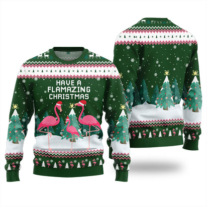 Flamazing Funny Ugly Christmas Sweater