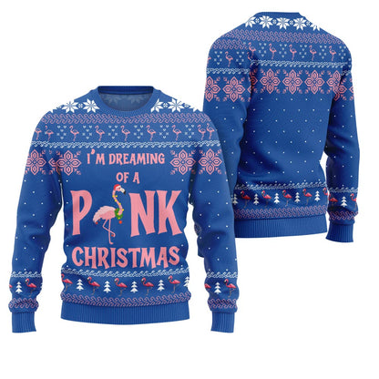 Flamingo Pinky Ugly Christmas Sweater