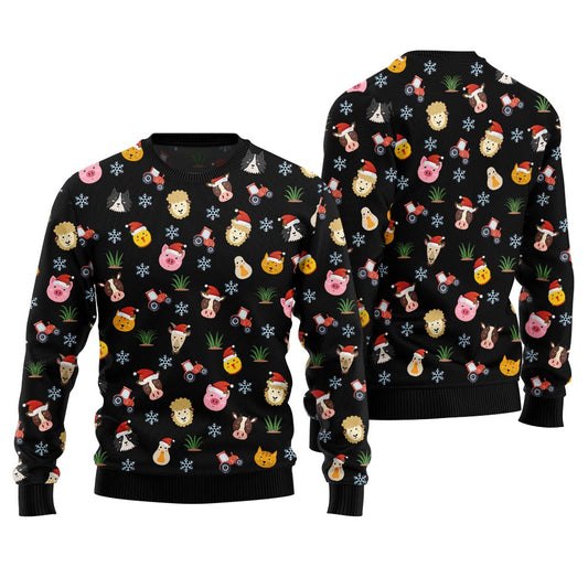 Farm Animal Cute Christmas Sweater