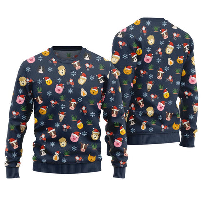 Farm Animal Cute Christmas Sweater