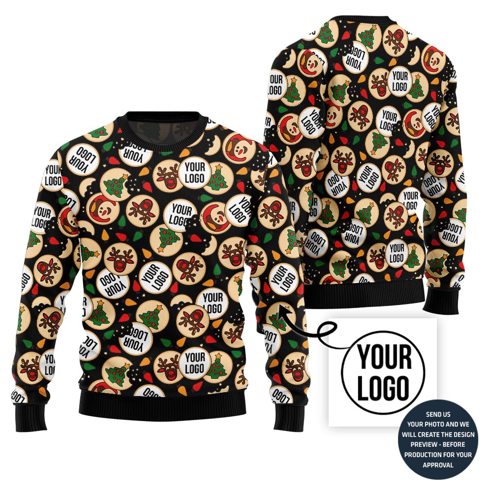 Custom Logo All Christmas Sweater