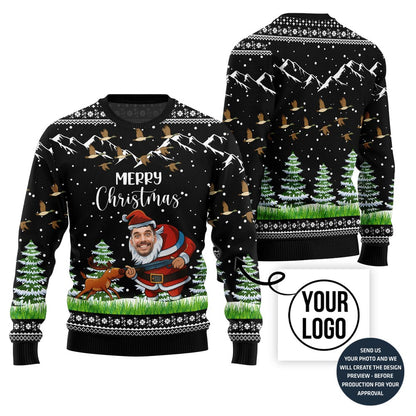 Merry Christmas Santa Hunting Sweater