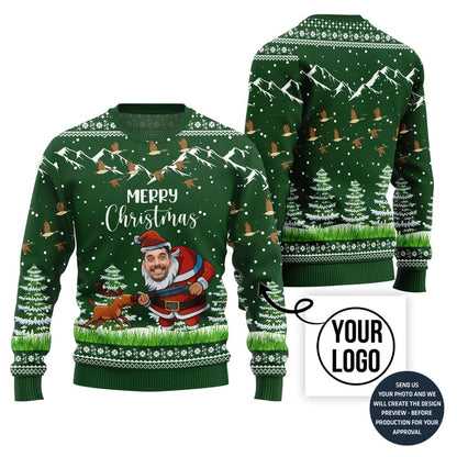 Merry Christmas Santa Hunting Sweater