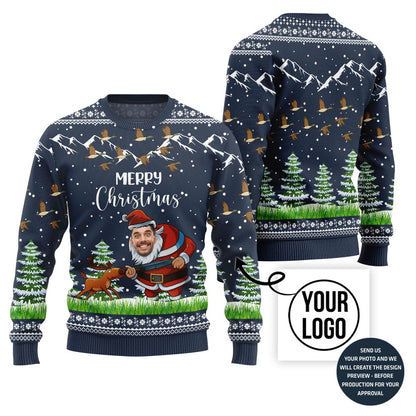 Merry Christmas Santa Hunting Sweater