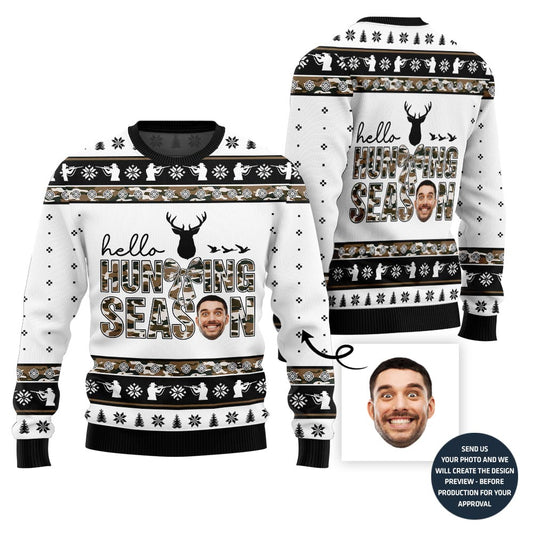 Hunting Season Custom Christmas Sweater