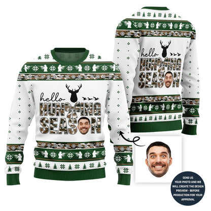 Hunting Season Custom Christmas Sweater
