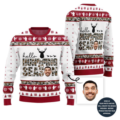 Hunting Season Custom Christmas Sweater