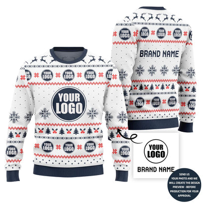 Personalized Logo Custom Christmas Sweater