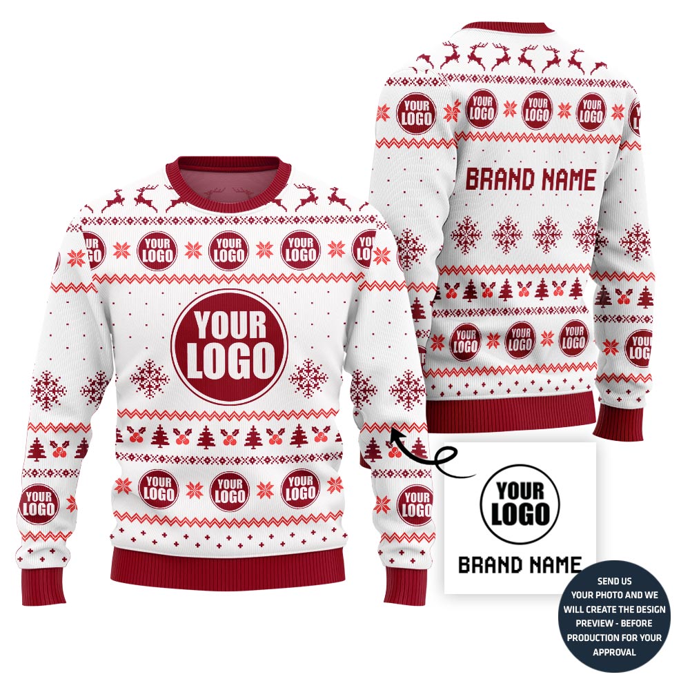 Personalized Logo Custom Christmas Sweater