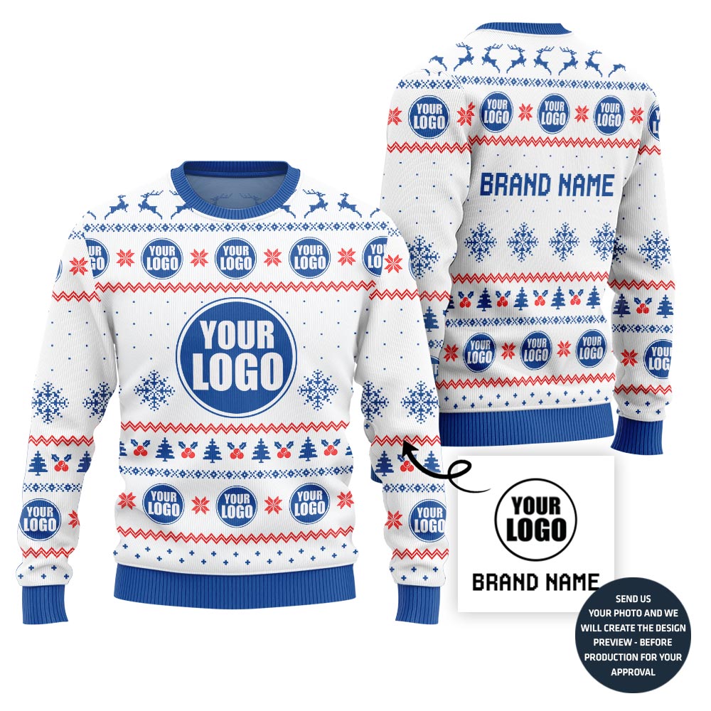 Personalized Logo Custom Christmas Sweater
