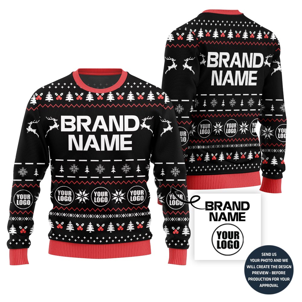 Mark Brand Name Ugly Christmas Sweater