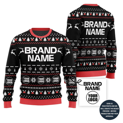 Mark Brand Name Ugly Christmas Sweater