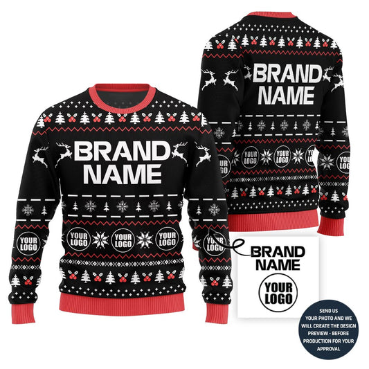 Mark Brand Name Ugly Christmas Sweater