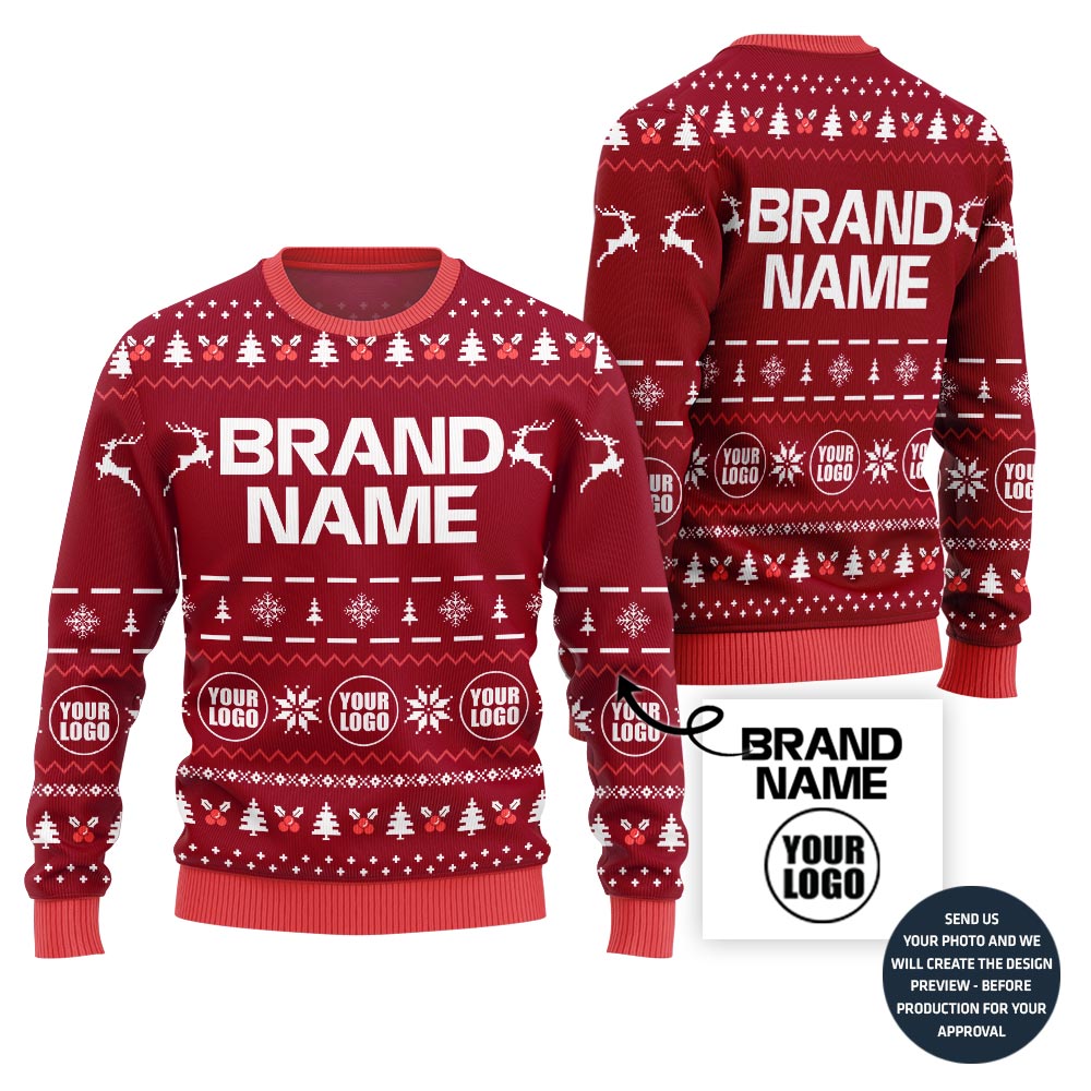 Mark Brand Name Ugly Christmas Sweater
