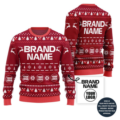 Mark Brand Name Ugly Christmas Sweater