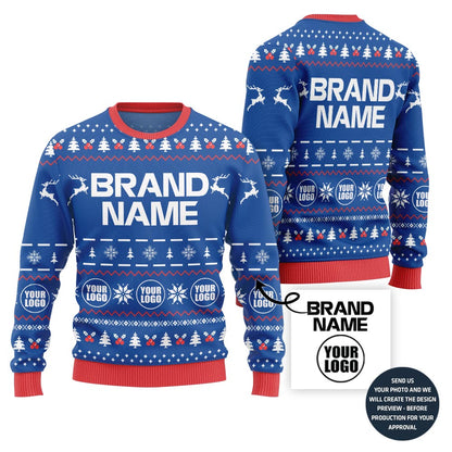 Mark Brand Name Ugly Christmas Sweater