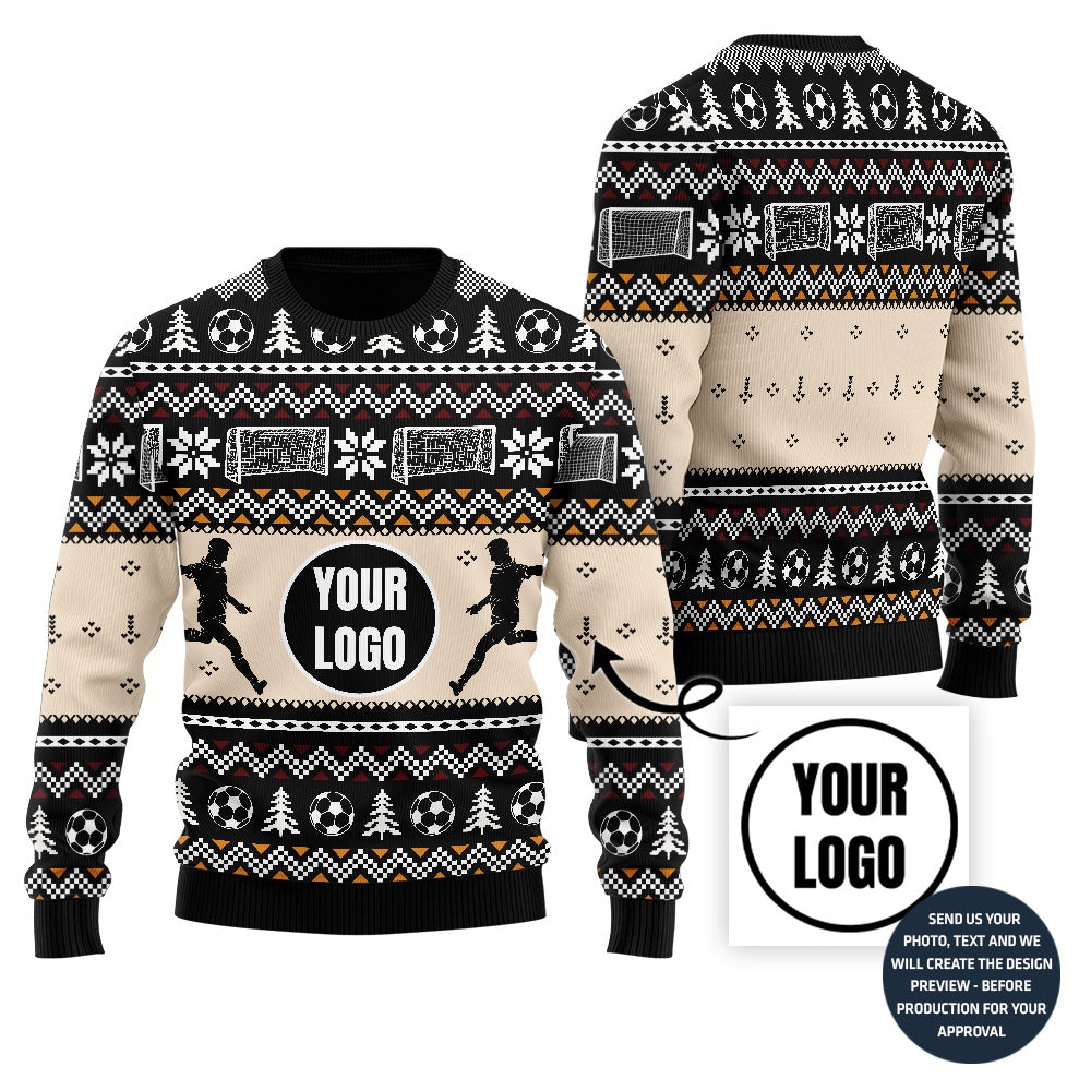 Custom Soccer Christmas Sweater For Holiday