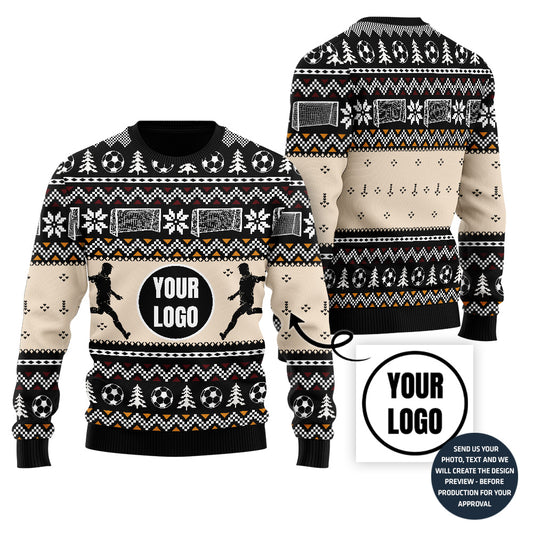 Custom Soccer Christmas Sweater For Holiday