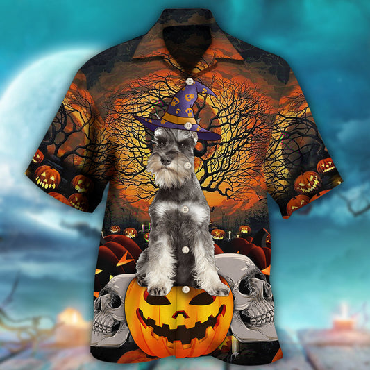 Halloween Schnauzer My Lovely Dog - Hawaiian Shirt 