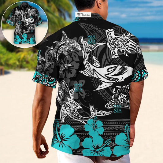 Shark Lover Just For You - Unisex Hawaiian Shirt For Men and Women