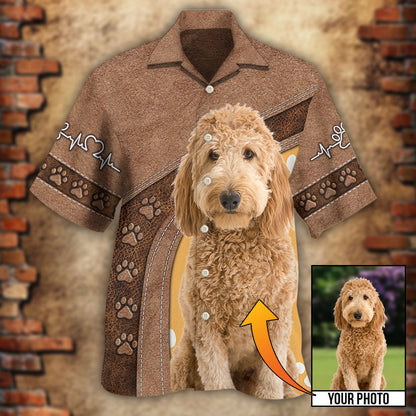 Dog Paw Various Style Custom Photo Personalized - Hawaiian Shirt 