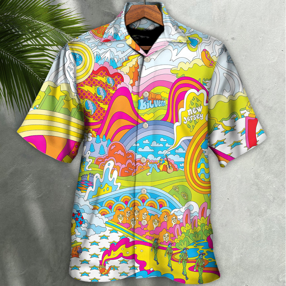 Hippie How To Talk Like A Hippie - Hawaiian Shirt 