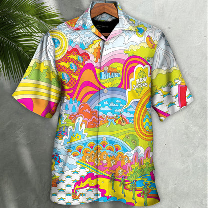 Hippie How To Talk Like A Hippie - Hawaiian Shirt 