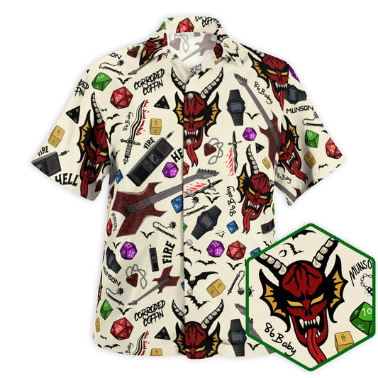 DnD Dungeon Crawlers Club ST - Hawaiian Shirt 