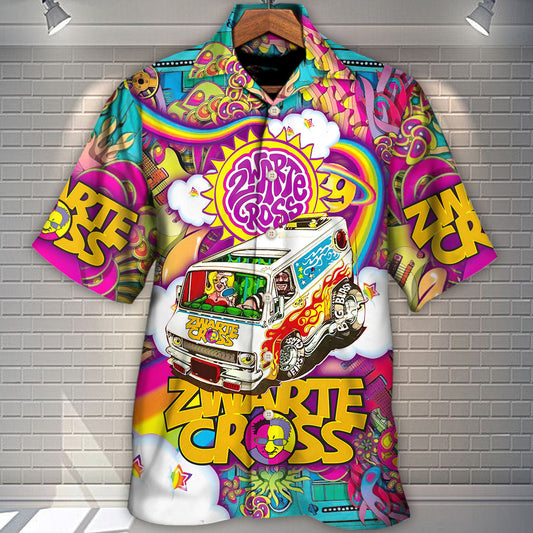 Music Event Zwarte Cross Follow The Beat Hippie Style - Hawaiian Shirt 