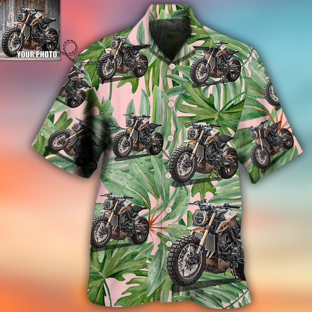 Motorcycle My Sweet Lover Custom Photo - Hawaiian Shirt 