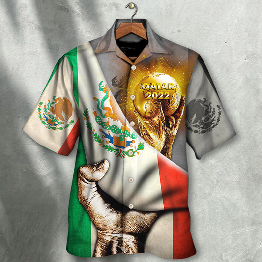 World Cup Qatar 2022 Mexico Will Be The Champion - Hawaiian Shirt 