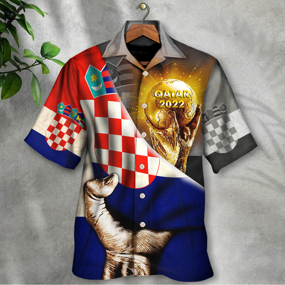 World Cup Qatar 2022 Croatia Will Be The Champion - Hawaiian Shirt 