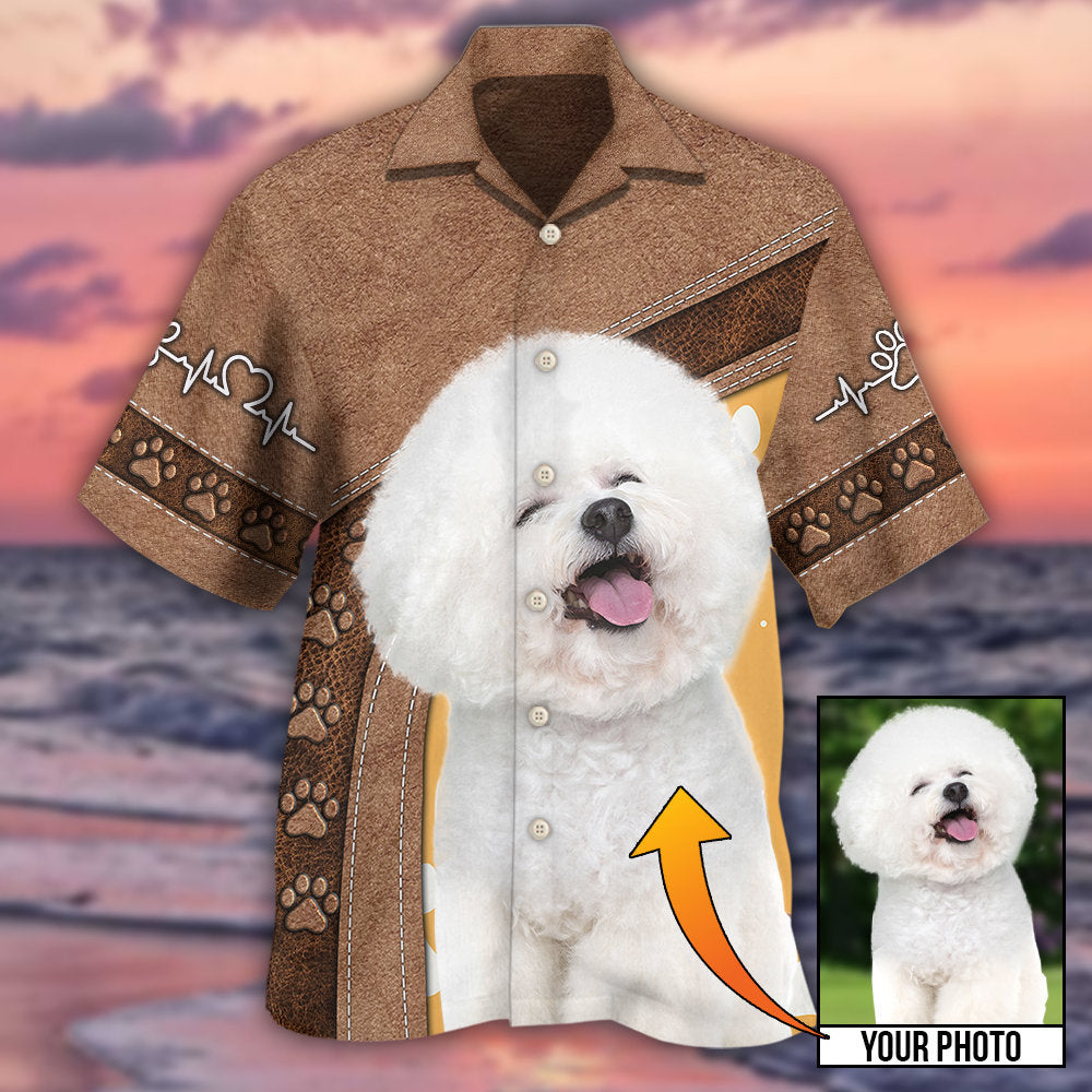 Dog Paw Various Style Custom Photo Personalized - Hawaiian Shirt 