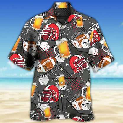 Beer I Like Beer And Rugby And Maybe 3 People - Hawaiian Shirt 